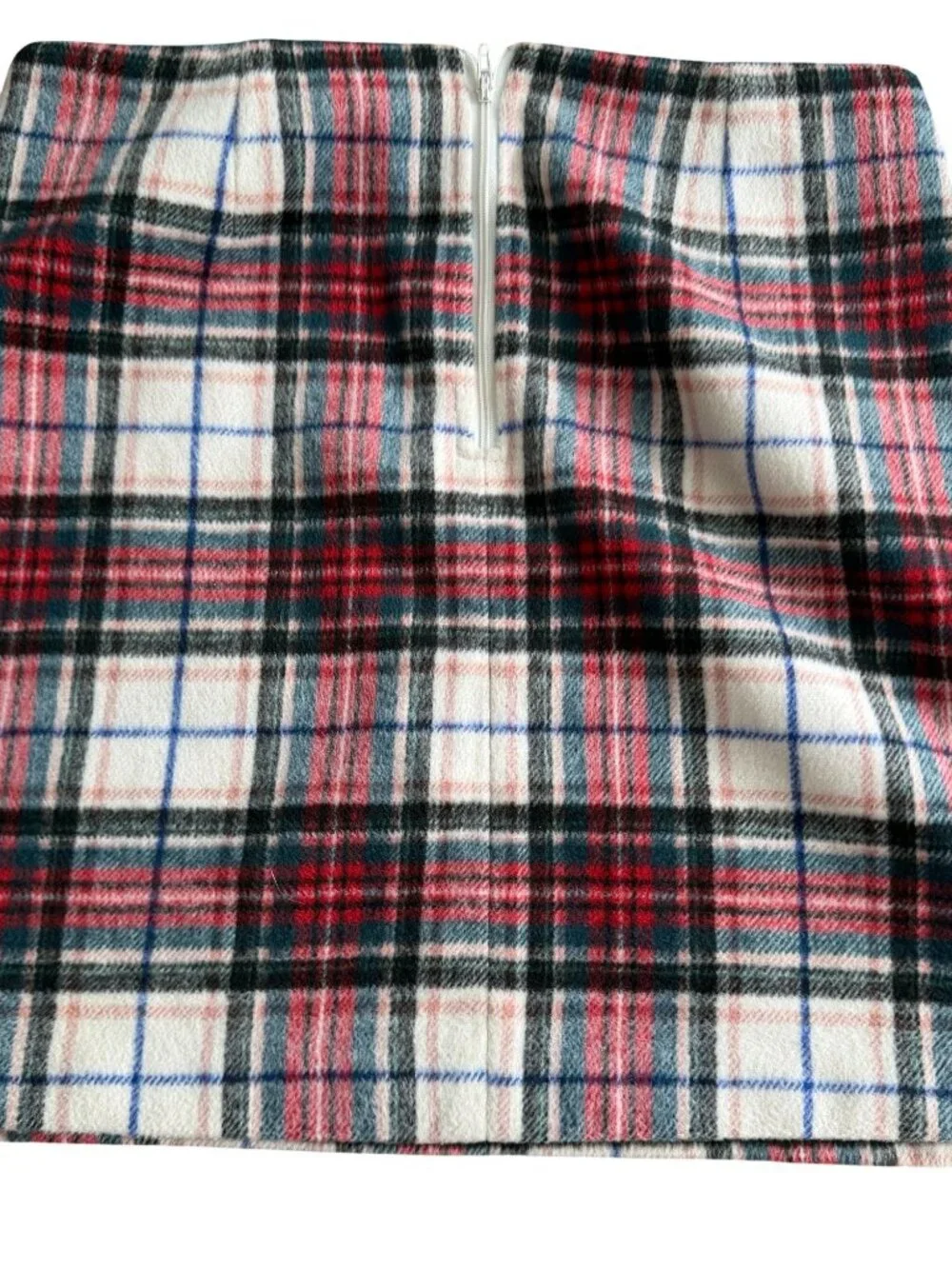 COPPER KEY Holiday Plaid Mini Skirt Size Small